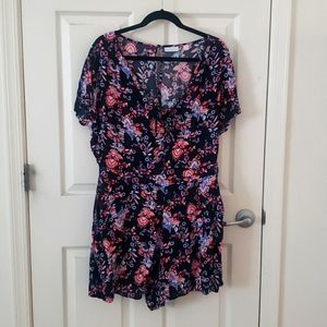 NY & Co Floral Romper